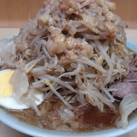 「ラーメン 750円+生ニンニク 50円」@ラーメン富士丸 北浦和店の写真