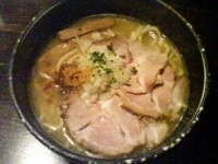 「限定 汁そば （塩ラーメン）」@鶏そば専門店 前略。まるきゅうの写真