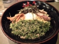 「油そば（680円）+スペシャルトッピングA（180円）」@東京油組総本店 渋谷組の写真