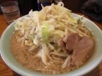 「小ラーメン600円（ヤサイ・ニンニク・カラメ）」@ラーメン二郎 亀戸店の写真