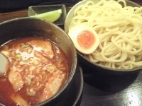 「つけ麺（無料大盛）」@中華そば ことぶきやの写真