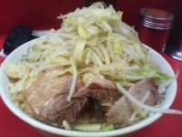 「小ラーメン（ニンニク、野菜）」@ラーメン二郎 小岩店の写真