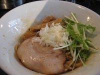 「比内地鶏の油そば」@音麺酒家 楽々の写真