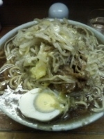 「ラーメン（ヤサイ）」@ラーメン富士丸 板橋南町店の写真