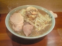 「ラーメン 麺硬め ましなし （750円）」@ラーメン富士丸 西新井大師店の写真
