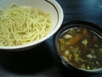 「あったかつけめん700円」@ラーメン駿河の写真