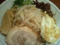 「まぜそば大（750円）」@つけめん 眞司の写真