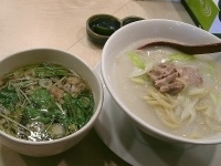 「鶏白湯つけ麺」@麺や 七彩の写真