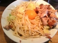 「油そば」@ラーメン髭の写真