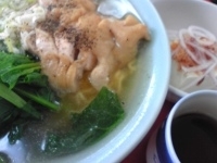 「鶏ソバ（700円）」@鈴幸飯店の写真