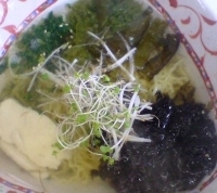 「爽健麺+おつまみチャーシュー+ビール」@中華そば 翔の写真