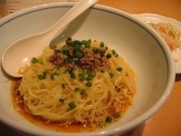 「汁なし担々麺」@栄児家庭料理 サンシャインシティ店の写真