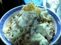 「まぜそば（赤）800円」@匠神角ふじ 柏店の写真