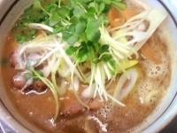 「UWO二代目中華そば（太麺）」@ラーメン専門店 E.Y 竹末の写真