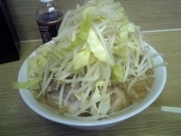 「ラーメン（ヤサイ+ニンニク）」@ラーメン二郎 栃木街道店の写真