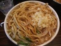 「シャクジ・麺大盛り」@麺処 井の庄の写真