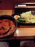 「激辛味噌つけ麺」@和製らーめん 漁だし亭 船橋店の写真