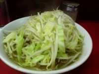 「小ラーメン 650円（ニンニク少なめ、野菜少なめ）」@ラーメン二郎 ひばりヶ丘駅前店の写真