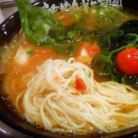 「べジラーメンNana（菜菜）ROSSO （720円）」@らあめん花月嵐 大森町店の写真