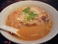 「海老茶色の味噌らーめん 780円」@らーめん一会の写真