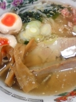 「特製塩そば（850円）」@支那そば屋 蘭丸の写真