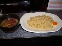 「吟醸つけ麺 鶏坦々（普通盛り250g）+替え玉（一玉）」@吟醸らーめん 久保田 本店の写真