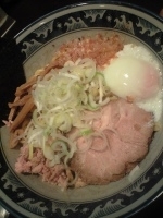 「温玉油そば」@兎に角 松戸店の写真