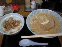 「マル得Cセット / 850円」@環七土佐っ子ラーメン 池袋店の写真