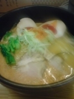 「味噌しろ六」@旬麺しろ八の写真