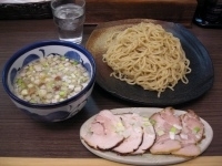 「つけそば+チャーシュー（￥750+250）」@頓知房の写真