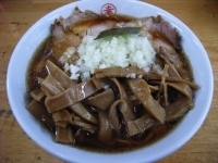 「メンマチャーシュー  大盛 卵麺 ロース」@丸幸の写真