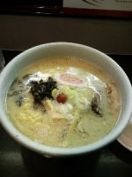 「塩ラーメン大盛り」@らーめん 山頭火 渋谷店の写真