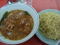 「ロースミソつけ麺大盛」@大王ラーメンの写真