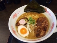 「えんやとろ肉1本のせ」@らーめん縁屋 成田店の写真