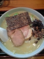 「特製鶏白湯塩 雑炊セット」@麺ぽーかろぅの写真