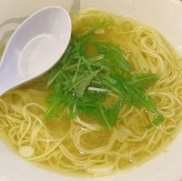 「しるそば￥500」@爆じゅう餃子 餃点の写真