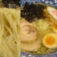 「塩ラーメン￥600」@しまうまやの写真