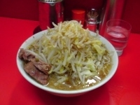 「小ラーメン野菜」@ラーメン二郎 松戸駅前店の写真
