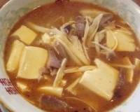 「四川風豆腐らーめん」@おだ亭の写真