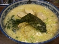 「小名浜豚骨らーめん 600円」@小名浜豚骨 久の屋の写真