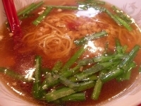 「台湾ラーメン」@台湾料理 味軒 阿波座店の写真