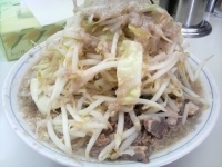 「塩ラーメン（ヤサイ・アブラ）+小間切れブタ」@ラーメン大 我孫子店の写真