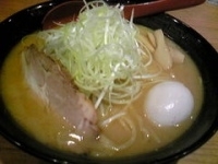 「炙り味噌らーめん【720円】、味玉【100円】」@札幌炙り味噌ラーメン 炎の虎の写真