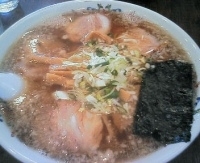 「チャーシュー麺（￥750）+大盛り（￥150）」@自家製麺☆宇都宮餃子 こむさしの写真