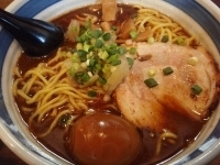 「味玉らーめん大盛+チャーシューご飯」@麺屋あらき 竈の番人外伝の写真