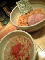 「辛いつけ麺Ohボーラ」@○心厨房の写真