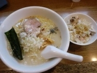 「塩ラーメン/チャーシューライス」@周作の写真