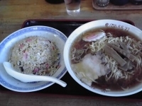 「ラーメン+半チャーハンセット800円」@光陽軒の写真