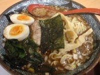 「魚豚ラーメン（大盛り、+味玉）680円+100円=780円」@屯ちん SUNAMO店の写真