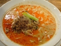 「阿吽担々麺（+サービスライス）800円」@四川担担麺 阿吽 湯島店の写真